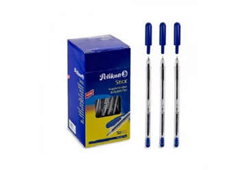 Immagine di Penna sfera stick disp. 50 pz blu