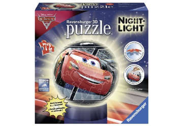 Immagine di Puzzle Lampada 3D Cars3