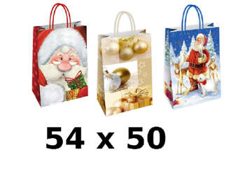 Immagine di Shopper in carta F.to 54x14x50xassortimento Natale 3