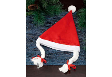 Immagine di Cappello Natale con trecce 29x61