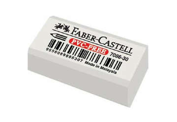 Immagine di Gomma FABER-CASTELL Mini in Vinile 7086-30 (conf 10 pz)